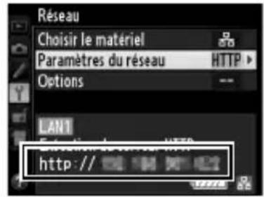 NIKON UT1 - Saisissez l'URL de l'appareil photo. - 1