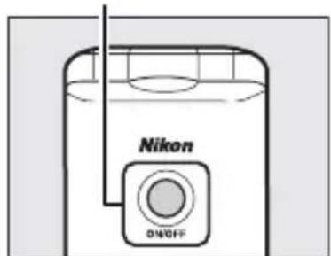 NIKON UT1 - Appuyez sur le commutateur marche-arrêt pendant environ une seconde pour activer l'UT-1. - 1
