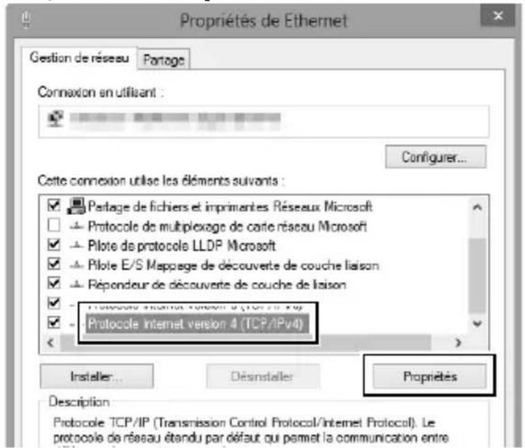 NIKON UT1 - Afficher les réglages TCP/IP. - 1