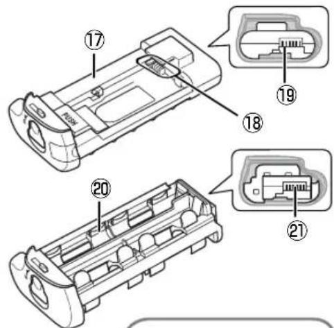 NIKON MBD12 - MB-D12的部件组成（图A） - 4