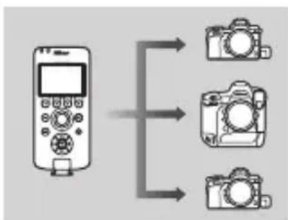 NIKON WRR11a - Utilisation de la WR-R11a/WR-R11b avec des télécommandes radio sans fil WR-1 - 1