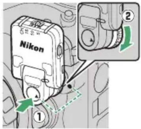NIKON WRR11a - Fixation de la WR-R11a - 1