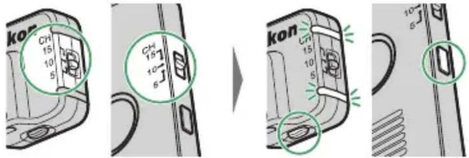 NIKON WRR11a - Associez la WR-T10 à chaque télécommande WR-R11a/WR-R11b. - 1