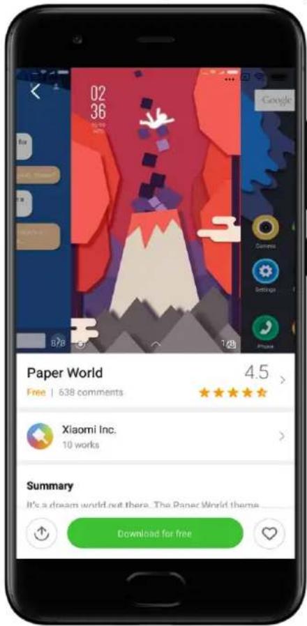 Xiaomi Poco F3 - Thèmes - 1
