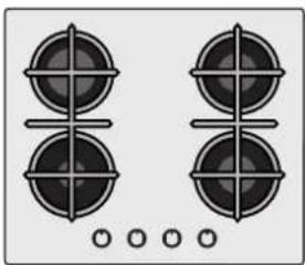 CANDY CSG6B - USE OF HOB - USER INSTRUCTIONS - 1