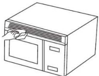 PANASONIC Inverter NNSD277 - Cleaning Vent Grille (Oven Air Vent) - 1