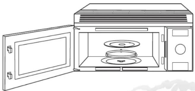 PANASONIC Inverter NNSD277 - Over The Range Microwave Oven - 1