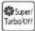 PANASONIC Inverter NNSD277 - Selecting Super/Turbo/Off - 1