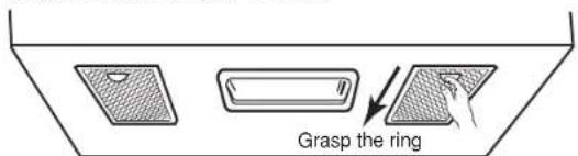 PANASONIC Inverter NNSD277 - Cleaning Grease Filters - 1