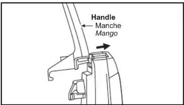 PANASONIC Quickdraw MCV7312 - Attaching Handle - 1