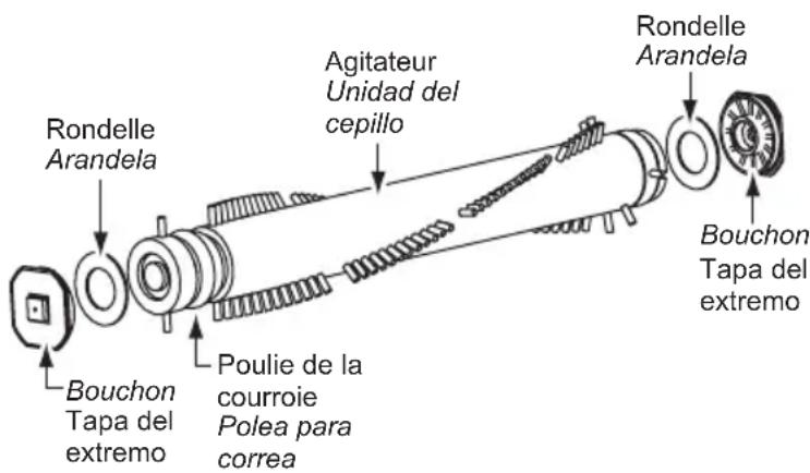 PANASONIC Quickdraw MCV7312 - Assemblage de l'agitateur / Montaje de agitador - 1