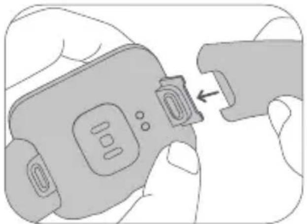 Xiaomi Mi Watch Lite - Einstellen und Anlegen/Ablegen des Bandes - 2