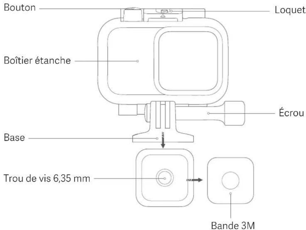 Xiaomi Mi Action Camera Waterproof Case - 1