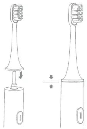 Xiaomi Mi Electric Toothbrush Head - Standard - 4