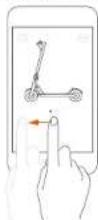 Xiaomi Mi Electric Scooter Essential - Lock Your Scooter / Verriegeln Ihres Rollers / VerrouillerYOUR trottinette Bloca il monopattino / Bloque del patineo / 5noknpoahne camokata / 3uB Blokowanie hulajogi / 4noDc kng - 1