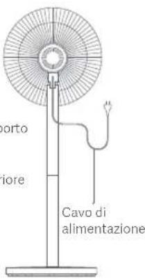 Xiaomi Mi Smart Standing Fan 1C - Istruzioni di installmente - 3