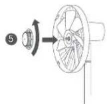 Xiaomi Mi Smart Standing Fan 1C - Passaggio 4: installare il gruppo pala del ventilatore - 2