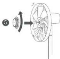 Xiaomi Mi Smart Standing Fan 1C - 3tan 4:YctaHOBka y3na Inonacte BENTINrTopa - 2