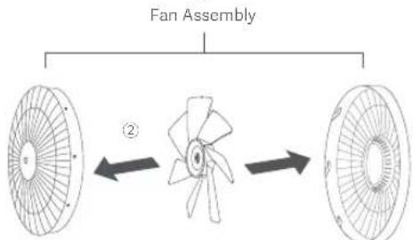 Xiaomi Mi Smart Standing Fan 1C - Installation Instructions - 2