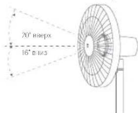 Xiaomi Mi Smart Standing Fan 1C - PerynpoBka HnpaBneHnnoTOKa Bo3dyxa - 1