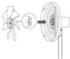 Xiaomi Mi Smart Standing Fan 1C - 3tan 4:YctaHOBka y3na Inonacte BENTINrTopa - 1