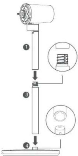 Xiaomi Mi Smart Standing Fan 1C - 3Tan1:YcTaHOBKaNoDCTaBKN3JeKTPoNtAHH - 1