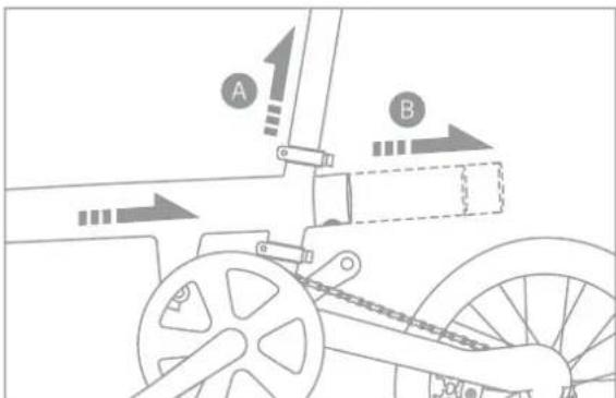 Xiaomi Mi Smart Electric Folding Bike - Installation et désinstallation de la batterie - 2