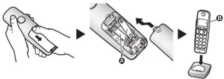 PANASONIC KXTGEA25EX - Instalação - 1