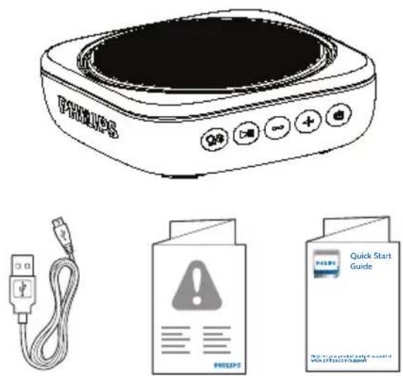 PHILIPS BT150 - Contenu de la boîte - 1