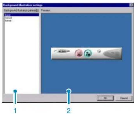 Background Definition settings Background:\Author\center\* Menu Created Trend 1 2