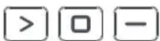 ONE FOR ALL URC 4910 - APPGENVAGSKNAPPAR - 1