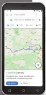 EMPORIA Smart.5 - Comment rechercher un itinéraire avec une application de navigation ? - 3