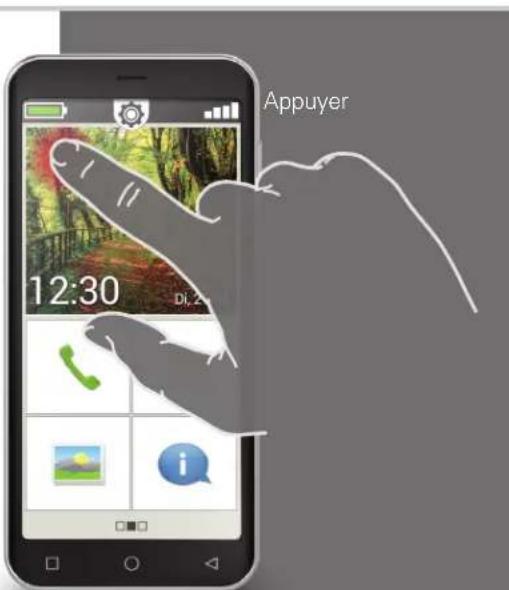 EMPORIA Smart.5 - Appuyer longuement - 1