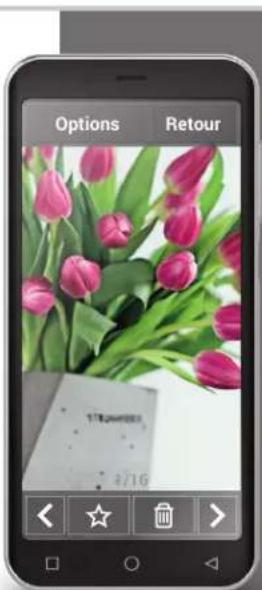 EMPORIA Smart.5 - > Comment modifier une photo ? - 1