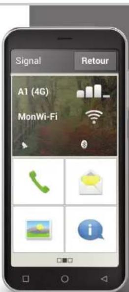 EMPORIA Smart.5 - □ Intensité du signal - 1