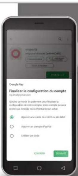 EMPORIA Smart.5 - > Que signifie l'indication « Finaliser la configuration du compte »? - 2