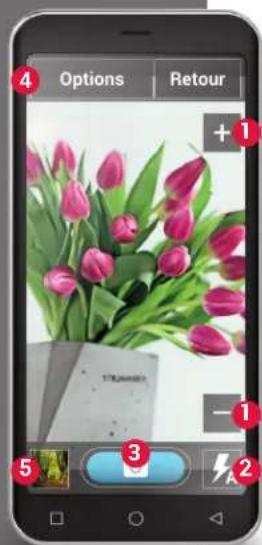 EMPORIA Smart.5 - > Comment activer l'appareil photo ? - 2