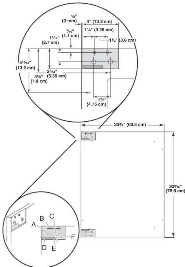 JENN-AIR JUR24FRERS - Overlay Panel—Rear View - 1