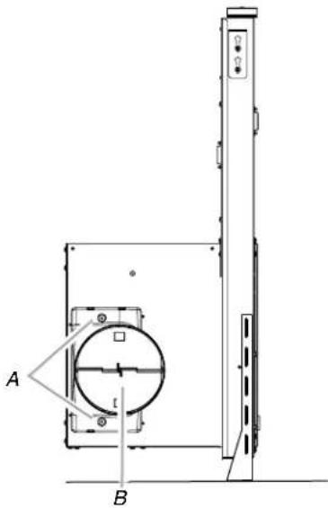 WHIRLPOOL JXD7030YS - 6" (15.2 cm) Round Vent Transition With Damper - 1