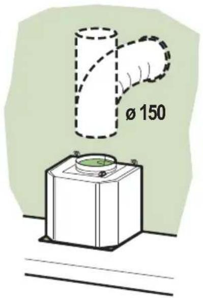 SMEG KSE60X1 - DUCTED VERSION AIR EXHAUST SYSTEM - 2