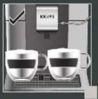 KRUPS Intuition Preference EA872A - MAKE 2 CUPS OF A MILK RECIPE AT ONCE - 5