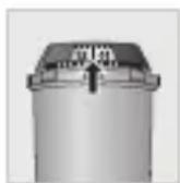 KRUPS Intuition Preference EA872A - WHEN SHOULD I CHANGE THE CLARIS AQUA FILTER SYSTEM CARTRIDGE? - 1
