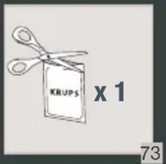 KRUPS Intuition Preference EA872A - DESCALING PROGRAM - 20 MIN - 6