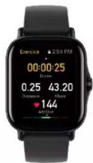 AMAZFIT GTS 2E - Rappels et paramètres d'entrainment - 2