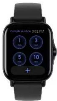 AMAZFIT GTS 2E - Compte à rebours - 1