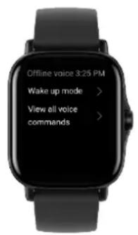 AMAZFIT GTS 2E - Commande vocale hors ligne - 1