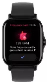 AMAZFIT GTS 2E - Alertes de fréquence cardiaque - 1