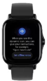 AMAZFIT GTS 2E - Commande vocale hors ligne - 3