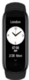 AMAZFIT Band 5 - Horloge mondiale - 1