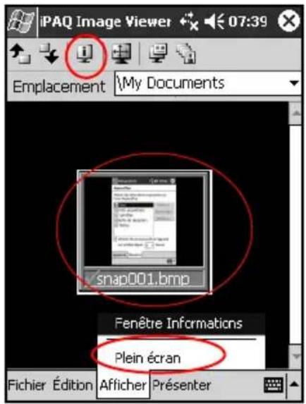 HP iPAQ h1937 - Modification de l'affichage - 1